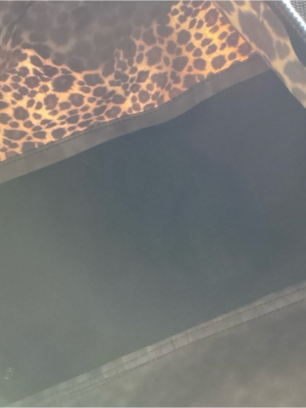 Leopard Print Weekender Duffel Bag from Alfagear - Picture 5 of 5
